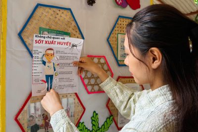 CÔNG TÁC PHÒNG, CHỐNG DỊCH BỆNH SỐT XUẤT HUYẾT TẠI TRƯỜNG MẦM NON LÝ SƠN