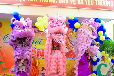 🌕✨ MÚA LÂN RỘN RÃ SÂN TRƯỜNG – TRUNG THU ẤM ÁP, YÊU THƯƠNG NGẬP TRÀN ✨🌕