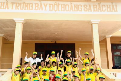 HOẠT ĐỘNG THAM QUAN KHU DI TÍCH LỊCH SỬ ĐỘI HOÀNG SA KIÊM QUẢN BẮC HẢI VÀ HOẠT ĐỘNG GIAO LƯU TRÒ CHƠI DÂN GIAN CỦA TRẺ MẪU GIÁO TRƯỜNG MN LÝ SƠN NĂM HỌC 2022 – 2023