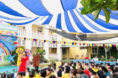 TRƯỜNG MẦM NON LÝ SƠN TỔ CHỨC LỄ KHAI GIẢNG NĂM HỌC 2023-2024