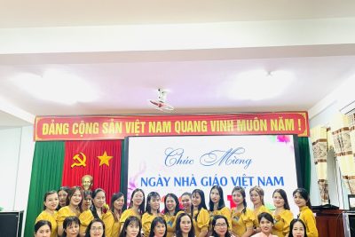Trường Mầm non Lý Sơn tổ chức các hoạt động chào mừng kỷ niệm 41 năm ngày nhà giáo Việt Nam 20/11